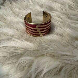 Red and gold cuff